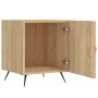 Mesita de noche madera de ingeniería roble Sonoma 40x40x50 cm de vidaXL, Mesitas de noche - Ref: Foro24-827506, Precio: 38,64...