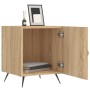 Mesitas noche 2 uds madera ingeniería roble Sonoma 40x40x50 cm de vidaXL, Mesitas de noche - Ref: Foro24-827507, Precio: 48,5...