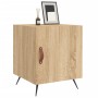 Mesitas noche 2 uds madera ingeniería roble Sonoma 40x40x50 cm de vidaXL, Mesitas de noche - Ref: Foro24-827507, Precio: 48,5...