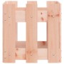 Jardinera con diseño de valla madera maciza Douglas 30x30x30 cm en Macetas y jardineras | Comprar online en Foru.es