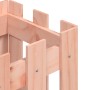 Jardinera con diseño de valla madera maciza Douglas 30x30x30 cm en Macetas y jardineras | Comprar online en Foru.es