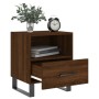 Mesita noche 2 uds madera ingeniería marrón roble 40x35x47,5 cm de vidaXL, Mesitas de noche - Ref: Foro24-827499, Precio: 61,...