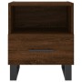 Mesita noche 2 uds madera ingeniería marrón roble 40x35x47,5 cm de vidaXL, Mesitas de noche - Ref: Foro24-827499, Precio: 61,...