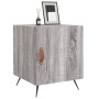 Mesitas noche 2 uds madera ingeniería gris Sonoma 40x40x50 cm de vidaXL, Mesitas de noche - Ref: Foro24-827513, Precio: 50,06...