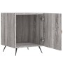 Mesitas noche 2 uds madera ingeniería gris Sonoma 40x40x50 cm de vidaXL, Mesitas de noche - Ref: Foro24-827513, Precio: 50,06...