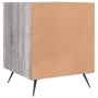 Mesitas noche 2 uds madera ingeniería gris Sonoma 40x40x50 cm de vidaXL, Mesitas de noche - Ref: Foro24-827513, Precio: 50,06...