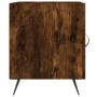 Mesitas noche 2 uds madera ingeniería roble ahumado 40x40x50 cm de vidaXL, Mesitas de noche - Ref: Foro24-827511, Precio: 48,...