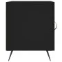 Mesita de noche madera de ingeniería negro 40x40x50 cm de vidaXL, Mesitas de noche - Ref: Foro24-827502, Precio: 41,97 €, Des...