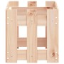 Jardinera con diseño de valla madera maciza de pino 60x30x30 cm en Macetas y jardineras | Comprar online en Foru.es