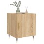 Mesitas noche 2 uds madera ingeniería roble Sonoma 40x40x50 cm de vidaXL, Mesitas de noche - Ref: Foro24-827523, Precio: 64,0...