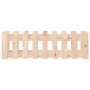 Arriate elevado jardín con valla madera maciza pino 100x30x30cm en Macetas y jardineras | Comprar online en Foru.es