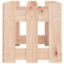 Arriate elevado jardín con valla madera maciza pino 100x30x30cm en Macetas y jardineras | Comprar online en Foru.es