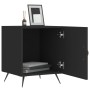 Mesitas de noche 2 uds madera de ingeniería negro 40x40x50 cm de vidaXL, Mesitas de noche - Ref: Foro24-827503, Precio: 50,14...