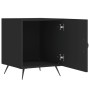 Mesitas de noche 2 uds madera de ingeniería negro 40x40x50 cm de vidaXL, Mesitas de noche - Ref: Foro24-827503, Precio: 50,14...