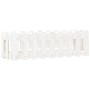 Arriate elevado jardín con valla madera pino blanco 100x30x30cm en Macetas y jardineras | Comprar online en Foru.es