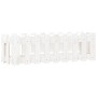 Arriate elevado jardín con valla madera pino blanco 100x30x30cm en Macetas y jardineras | Comprar online en Foru.es
