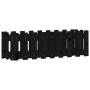 Arriate elevado jardín con valla madera pino negro 100x30x30cm en Macetas y jardineras | Comprar online en Foru.es