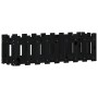 Arriate elevado jardín con valla madera pino negro 100x30x30cm en Macetas y jardineras | Comprar online en Foru.es