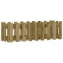 Arriate elevado jardín valla madera impregnada pino 100x30x30cm en Macetas y jardineras | Comprar online en Foru.es