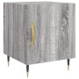 Mesita de noche madera de ingeniería gris Sonoma 40x40x50 cm de vidaXL, Mesitas de noche - Ref: Foro24-827528, Precio: 38,37 ...