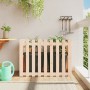 Arriate elevado jardín con valla madera maciza pino 100x50x70cm en Macetas y jardineras | Comprar online en Foru.es