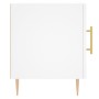 Mesitas de noche 2 uds madera de ingeniería blanco 40x40x50 cm de vidaXL, Mesitas de noche - Ref: Foro24-827533, Precio: 66,7...