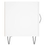 Mesitas de noche 2 uds madera de ingeniería blanco 40x40x50 cm de vidaXL, Mesitas de noche - Ref: Foro24-827549, Precio: 47,3...