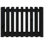 Arriate elevado jardín con valla madera pino negro 100x50x70cm en Macetas y jardineras | Comprar online en Foru.es