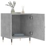 Mesitas noche 2 uds madera ingeniería gris hormigón 40x40x50 cm de vidaXL, Mesitas de noche - Ref: Foro24-827525, Precio: 47,...