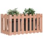 Arriate elevado jardín valla madera maciza Douglas 100x50x70 cm en Macetas y jardineras | Comprar online en Foru.es