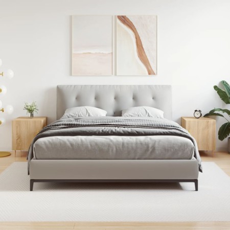 Mesitas noche 2 uds madera ingeniería roble Sonoma 40x40x50 cm de vidaXL, Mesitas de noche - Ref: Foro24-827539, Precio: 64,6...