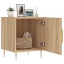 Mesitas noche 2 uds madera ingeniería roble Sonoma 40x40x50 cm de vidaXL, Mesitas de noche - Ref: Foro24-827539, Precio: 64,6...