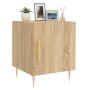Mesitas noche 2 uds madera ingeniería roble Sonoma 40x40x50 cm de vidaXL, Mesitas de noche - Ref: Foro24-827539, Precio: 64,6...