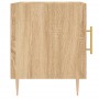 Mesitas noche 2 uds madera ingeniería roble Sonoma 40x40x50 cm de vidaXL, Mesitas de noche - Ref: Foro24-827539, Precio: 64,6...