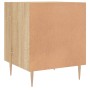 Mesitas noche 2 uds madera ingeniería roble Sonoma 40x40x50 cm de vidaXL, Mesitas de noche - Ref: Foro24-827539, Precio: 64,6...