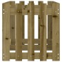 Arriate elevado jardín valla madera impregnada pino 150x50x50cm en Macetas y jardineras | Comprar online en Foru.es