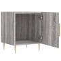 Mesita de noche madera de ingeniería gris Sonoma 40x40x50 cm de vidaXL, Mesitas de noche - Ref: Foro24-827544, Precio: 41,48 ...