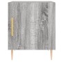 Mesita de noche madera de ingeniería gris Sonoma 40x40x50 cm de vidaXL, Mesitas de noche - Ref: Foro24-827544, Precio: 41,48 ...