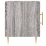 Mesita de noche madera de ingeniería gris Sonoma 40x40x50 cm de vidaXL, Mesitas de noche - Ref: Foro24-827544, Precio: 41,48 ...