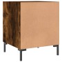 Mesita de noche madera de ingeniería roble ahumado 40x40x50 cm de vidaXL, Mesitas de noche - Ref: Foro24-827574, Precio: 30,3...