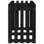 Arriate elevado jardín con valla madera pino negro 150x50x70cm en Macetas y jardineras | Comprar online en Foru.es