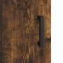 Mesita de noche madera de ingeniería roble ahumado 40x40x50 cm de vidaXL, Mesitas de noche - Ref: Foro24-827574, Precio: 30,3...