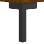 Mesita de noche madera de ingeniería roble ahumado 40x40x50 cm de vidaXL, Mesitas de noche - Ref: Foro24-827574, Precio: 30,3...