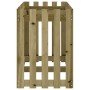 Arriate elevado jardín valla madera impregnada pino 150x50x70cm en Macetas y jardineras | Comprar online en Foru.es