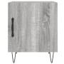 Mesitas noche 2 uds madera ingeniería gris Sonoma 40x40x50 cm de vidaXL, Mesitas de noche - Ref: Foro24-827561, Precio: 46,81...
