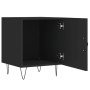 Mesitas de noche 2 uds madera de ingeniería negro 40x40x50 cm de vidaXL, Mesitas de noche - Ref: Foro24-827551, Precio: 47,29...
