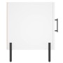 Mesitas de noche 2 uds madera de ingeniería blanco 40x40x50 cm de vidaXL, Mesitas de noche - Ref: Foro24-827581, Precio: 58,4...
