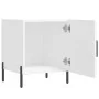 Mesitas de noche 2 uds madera de ingeniería blanco 40x40x50 cm de vidaXL, Mesitas de noche - Ref: Foro24-827581, Precio: 57,9...