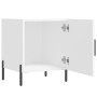 Mesitas de noche 2 uds madera de ingeniería blanco 40x40x50 cm de vidaXL, Mesitas de noche - Ref: Foro24-827581, Precio: 58,4...