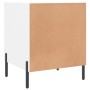 Mesitas de noche 2 uds madera de ingeniería blanco 40x40x50 cm de vidaXL, Mesitas de noche - Ref: Foro24-827581, Precio: 58,4...